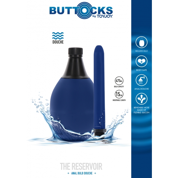 The Reservoir Anal Bulb Douche Blue