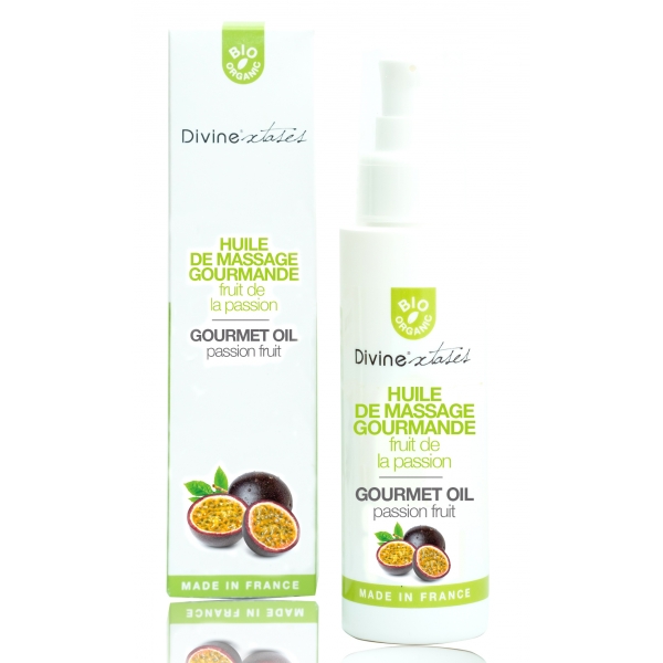 Divinextases Gourmand Passion Fruit Massage Oil 100ml