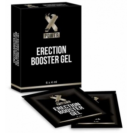 XPower Booster Erection Gel Dosettes 6 x 4ml