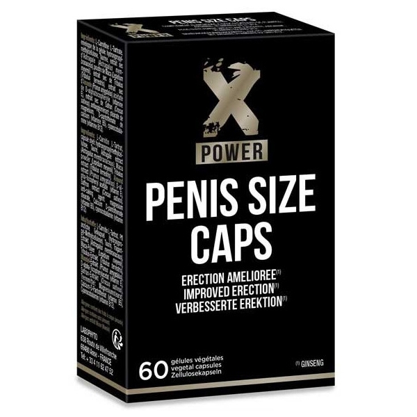 Erektionsförderer Penis Size Caps XPower 60 Kapseln