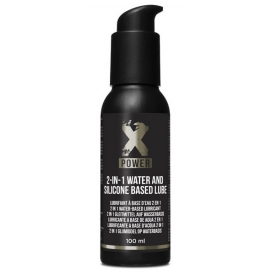 XPOWER 2-IN-1 WATER AND SILICONE BASED LUBE 100 ml