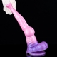 Consolador Pinky Stallion 23 x 6cm Rosa-Violeta