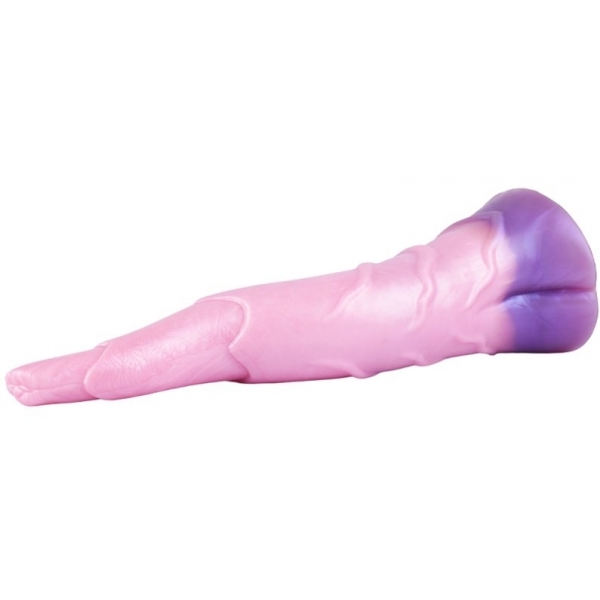 Consolador Pinky Eleph 26 x 6cm Rosa-Morado