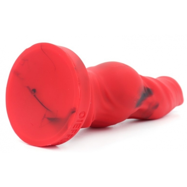 Dildo Pitt King S 19 x 6,2 cm Rood