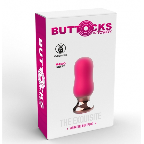 Plug Vibrador Exquisito 7 x 3 cm Rosa