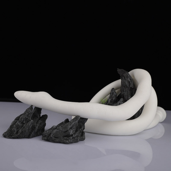 Ultra Snake Langdildo 120 x 2.7cm Weiß