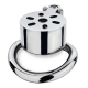 Can Steel chastity cage 3.5 x 3.2cm