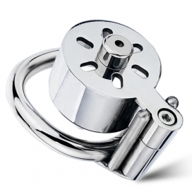 Chastity cage with Plug Chastycan 3.5 x 3.3 cm - Plug 3.5 x 0.8cm