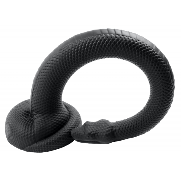 Snake Super Long Dildo BLACK S