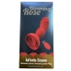 Vibrationsplug Rosy Juliet 10 x 3.5cm Rot