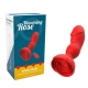 Plug Vibrador Rosy Juliet 10 x 3.5cm Rojo