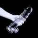 Dickannel XXL transparante dildo 27 x 8cm