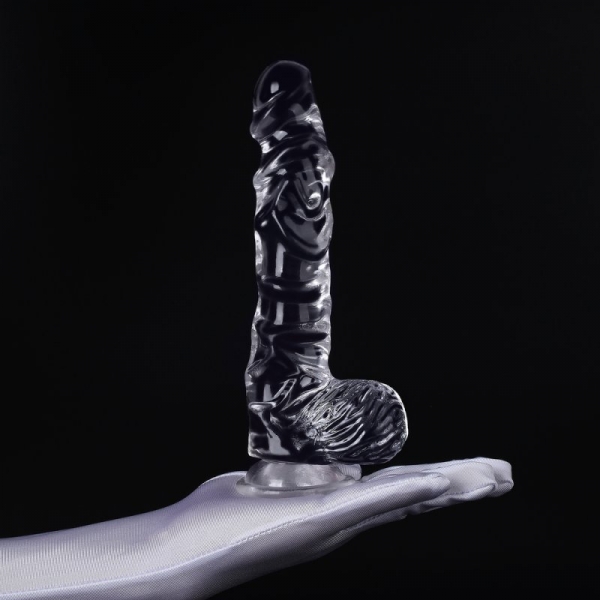 Dildick dildo transparente M 15 x 4cm