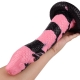 Dildo Cobra Snake S 18 x 5cm Black-Pink