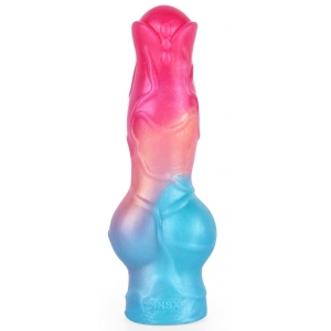 unicorny Funda Pene Nott Very Dick 18 x 6.5cm Rosa-Azul