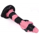 Dildo Cobra Snake S 18 x 5cm Black-Pink