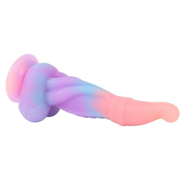 Alien Obruk lichtgevende dildo 18 x 5cm