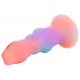 Hurix Dildo luminescente 16 x 5,5 cm