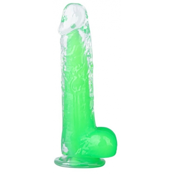 Dildo trasparente Jelly Mut XS 12 x 3 cm Verde