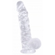 King Cock Clear 5 Size Cock W- Balls S