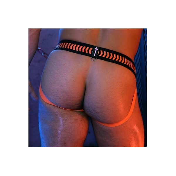 Jockstrap Dagkruiper Breedwell Zwart-Oranje