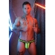 Daycrawler Breedwell Jockstrap Nero-Giallo fluorescente