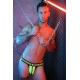 Daycrawler Breedwell Jockstrap Nero-Giallo fluorescente