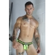 Daycrawler Breedwell Jockstrap Preto-Amarelo fluorescente