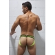 Daycrawler Breedwell Jockstrap Nero-Giallo fluorescente