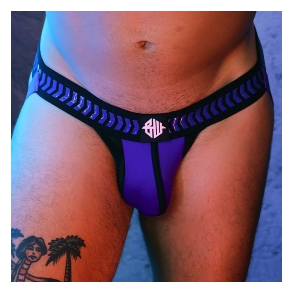 Jockstrap Daycrawler Breedwell Preto-Púrpura