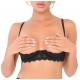 1/4 Bra Black