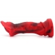 Bud Alien Dildo 16 x 5,5 cm rosso