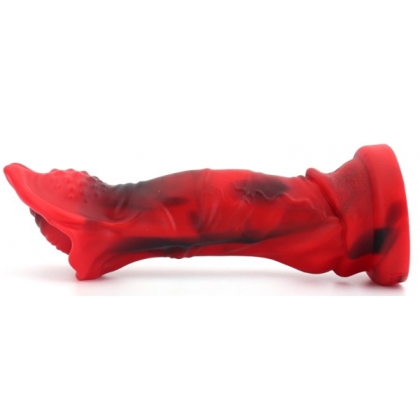 Bud Alien Dildo 16 x 5,5 cm rosso