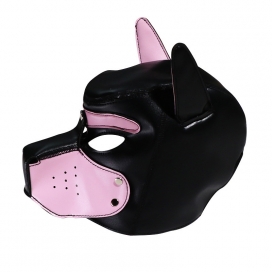 Puppy Smart Hood Black-Pink