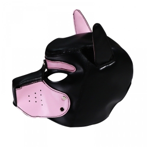 Kinky Puppy Capuz Puppy Smart Preto-Rosa