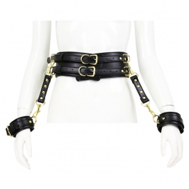 FUKR Belt with wrist ties Belt Wrist Black