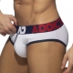 Slip Open Fly White-Navy