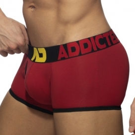 Boxer Open Fly Red-Black