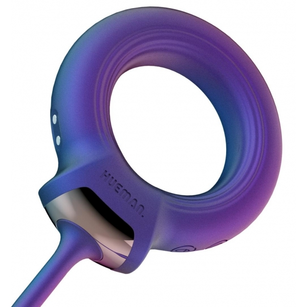 Hueman Eclipse anillo vibrador + plug 6.5 x 3cm - Diámetro 45mm