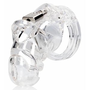 MANCAGE Model 25 - Chastity Cage - 3.5'' / 9 cm - Transparent