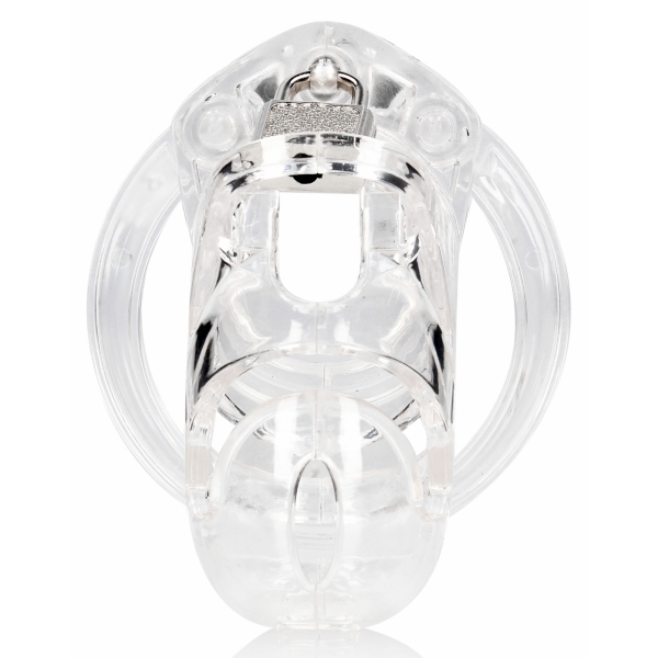 Model 25 - Chastity Cage - 3.5'' / 9 cm - Transparent