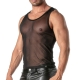 Tank Top Mesh Tank Top Black