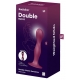 Plug Double Ball-R 17 x 3.5cm Violet