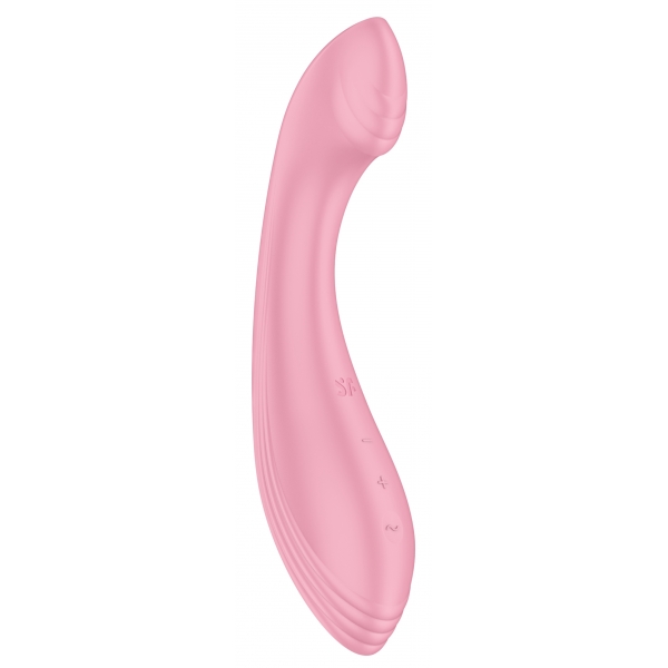 Vibro G-Force 19cm cor-de-rosa