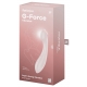 Vibro G-Force 19cm Bege