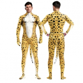 CosplayBoys Fato de cosplay amarelo Marsupilami