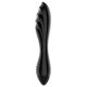 Dildo de vidro Dazzling Crystal 1 - 18 x 3,6cm Preto