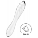 Dazzling Crystal 1 - Glass Dildo - Transparent