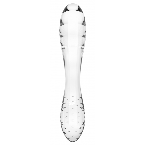 Dazzling Crystal 1 - Glass Dildo - Transparent