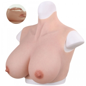 CrossGearX Breastplates Crossdresser Fake Tits - Silicone C